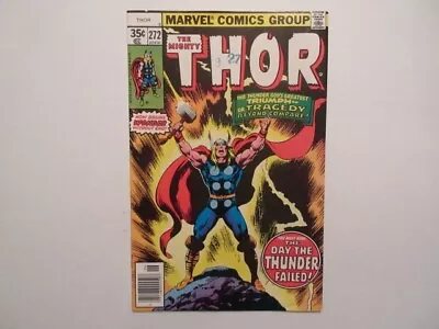 Buy Marvel Comics THOR The Day The Thunder Failed #272  • 15.81£