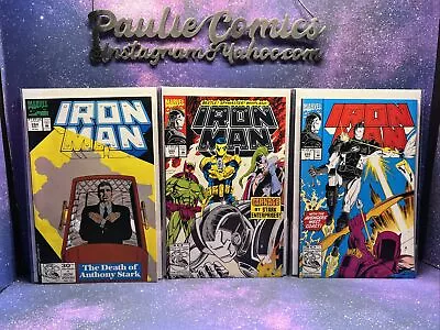 Buy 3-Iron Man #284-286 285 1st-3rd Rhodey-War Macine Armor Marvel Comic Stark Lot • 13.65£