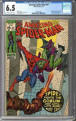 Buy Amazing Spider-man #97 CGC 6.5 • 159.05£