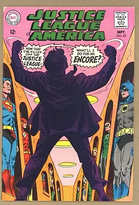 Buy Justice League Of America 65 (VF+) Garder Fox, Dick Dillin 1968 DC Comics U494 • 64.76£