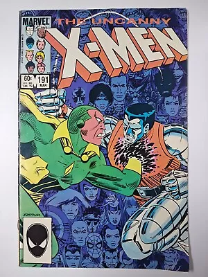 Buy Uncanny X-Men # 191 First APP OF NIMROD Copper Age Marvel Comics 1985 • 9.45£