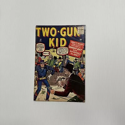 Buy Two-gun Kid #57 1960 GD/VG Cent Copy Pence Stamp Kirby Cover • 60£