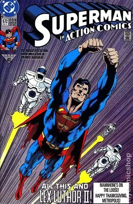 Buy Action Comics #672 FN 1991 Stock Image • 7.75£