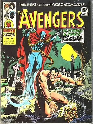 Buy Avengers #87, 88 VF-, FN Marvel UK 1975 • 8.95£