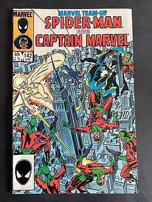 Buy Marvel Team-Up #142 Spider-Man & Captain Marvel 1984 Comics NM • 20.09£