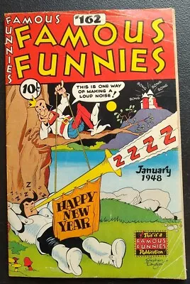 Buy Famous Funnies 1948 No. 162 Golden Age New Years Cover💎🔑🔥 • 23.79£