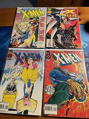 Buy Marvel Uncanny X-Men Lot Of 4 (316,318,319,321) • 9.48£