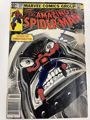 Buy Amazing Spider-Man #230 (Marvel 1982) Nothing Can Stop Juggernaut Pt 2 VG/G • 15.80£