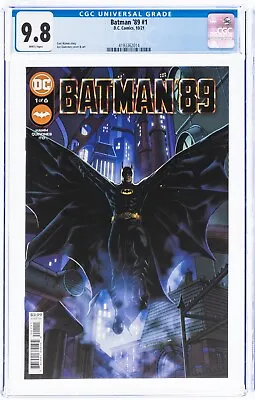 Buy 🔥 Batman ‘89 #1 (2021) CGC 9.8 [1st Appearance Of Robin/Drake Winston Prince • 68.36£