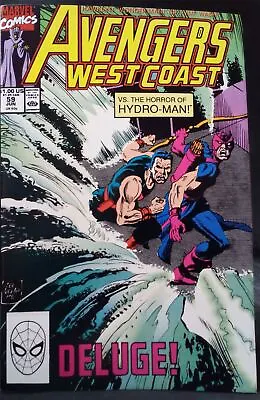 Buy Avengers West Coast #59 1990 Marvel Comics Comic Book  • 5.65£