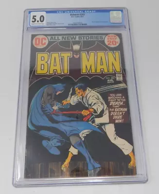 Buy Batman #243 Aug 1972 CGC 5.0 • 161.25£