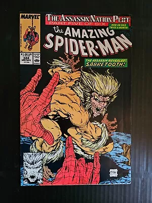 Buy Amazing Spider-Man #324 HIGHER GRADE MARVEL Sabretooth McFarlane • 13.50£
