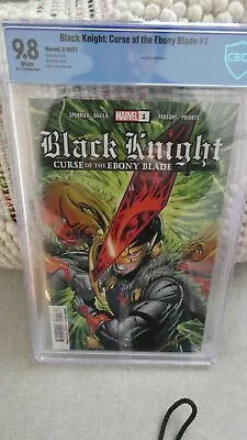 Buy Marvel Comics, The Black Knight - Curse Of The Ebony Blade #1  CBCS Graded 9.8 • 39.71£