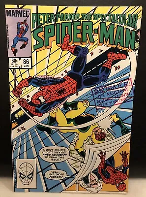 Buy Peter Parker The Spectacular Spider-Man #86 Comic Marvel Comics • 4.72£