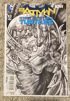 Buy Batman Teenage Mutant Ninja Turtles #3 2nd Print DC IDW Comics 2016 SentInMailer • 4.99£