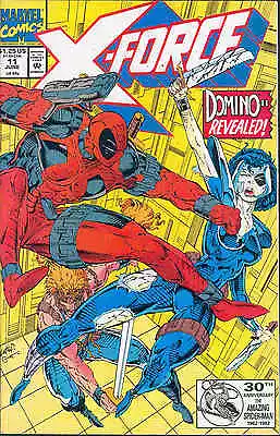 Buy X-Force # 11 (3rd Appearance Deadpool, 1st Full Domino App) (USA, 1992) • 25.74£