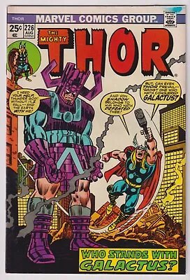 Buy 1974 Marvel Comics Thor #226 In Vf/nm Condition - Galactus & Firelord • 11.83£