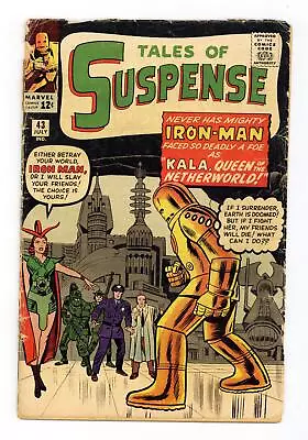 Buy Tales Of Suspense #43 GD- 1.8 1963 • 144.57£