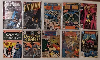 Buy DC Detective Comics #274 #295 Batman 303 412 & More Comic Book Lot • 31.61£