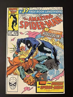 Buy Amazing Spider-Man #275 VF+ 1986 Marvel Comics Hobgoblin • 12£