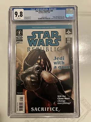 Buy Star Wars: Republic #49 (Jan 2003, Dark Horse) CGC 9.8 (White Pages) • 91.94£