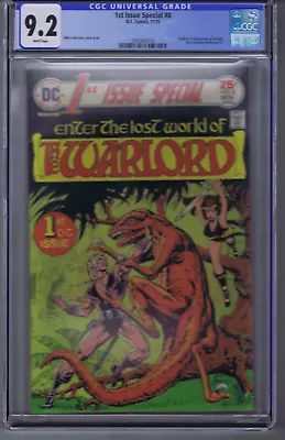 Buy 1st Issue Special #8 DC Pub 1975  1ST APPEARANCE & ORIGIN OF THE WARLORD CGC 9.2 • 118.95£