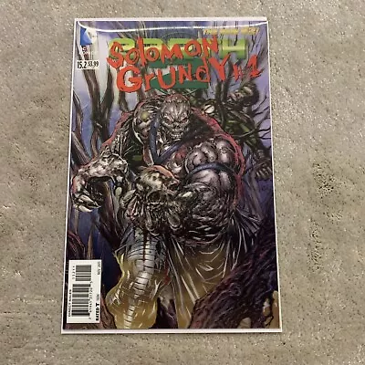 Buy Earth 2 #15.2 Lenticular 3D Cover Solomon Grundy DC Comics 2013 The New 52 • 6.99£