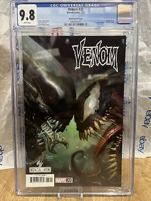 Buy Venom #32 - Marvel Modern Age Ryan Brown Variant Cover - CGC 9.8 Graded Comic • 67.14£