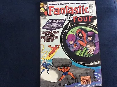 Buy Fantastic Four. Marvel. Number 38. May 1965. Very Good. • 19.99£