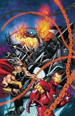 Buy Avengers #8 Mckone Cosmic Ghost Rider Variant • 3.99£