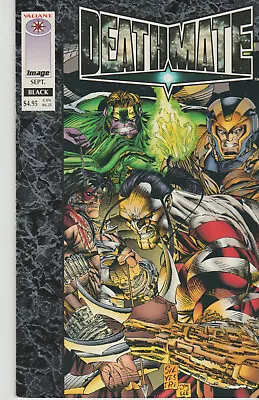 Buy Valiant And Image Comics Deathmate Black 1st Print Vf • 2.25£