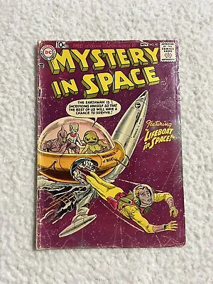 Buy Mystery In Space #40, DC Comics 1957 Lifeboat In Space • 15.80£