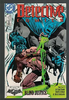 Buy Detective Comics DC Batman 599 VFN/Nmint 9.0 1989 Blind Justice Part 2  • 9.87£