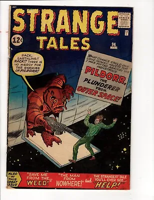 Buy Strange Tales #94- 1962-(THIS BOOK HAS MINOR RESTORATION SEE DESCRIPTION) • 36.27£