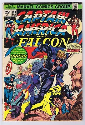 Buy Captain America #180 GD 1st App Nomad Signed W/COA Steve Englehart 1974 Marvel • 75.91£