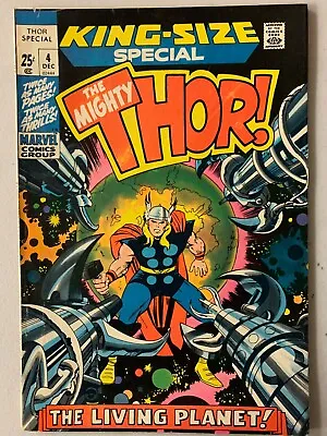Buy Thor #4 Annual Marvel 1st Series Journey Into Mystery (4.0 VG) (1971) • 9.61£