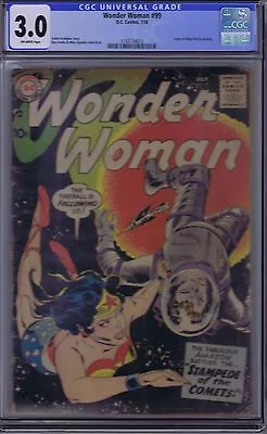 Buy Wonder Woman #99 DC Pub 1958 CGC 3.0 (GOOD/VERY GOOD). • 340.26£