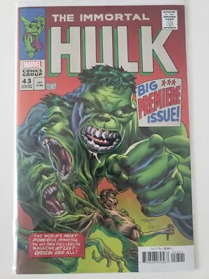 Buy Immortal Hulk #43 Variant Joe Bennett Homage Cover B Marvel NM Recalled Comic • 14.23£
