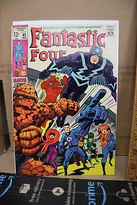 Buy Fantastic Four #82 Marvel 1969  -lee & Kirby The Inhumans And Blackbolt  🚀  Jsh • 15.09£