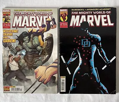 Buy 2 Issues # THE MIGHTY WORLD OF Marvel Comics 22 & 43 Volume 4 2012 • 4.45£