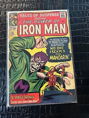 Buy Tales Of Suspense #55 G/VG Iron Man - Mandarin 1964 • 47.44£