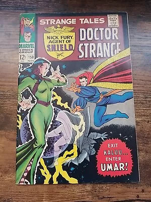 Buy Strange Tales #150 1st APPEARANCE OF UMAR 1st Artwork At Marvel By John Buscema • 43.48£