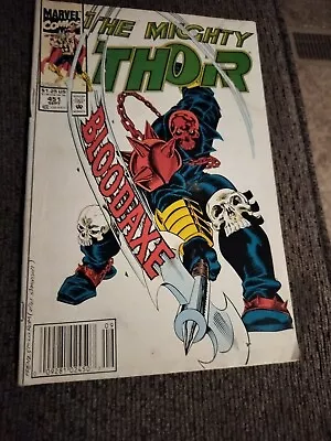 Buy Marvel Comics The Mighty Thor #451 Newsstand • 2.36£
