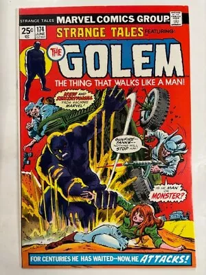 Buy Strange Tales #174 VF/VF+ Origin Of The Golem 1974 Marvel Comics Buscema Kane • 19.37£