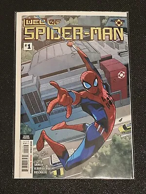 Buy W.E.B. Of Spider-Man #1 | Cover A 2nd Print Gurihiru Cover - Marvel 2021 • 11.83£