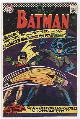 Buy Batman 188 DC 1966 VG FN 1st Human Eraser Robin Carmine Infantino • 30.37£