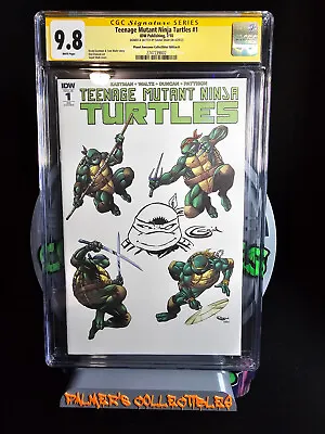 Buy Teenage Mutant Ninja Turtles 1 CGC SS 9.8 Sajad Shah SIGNED AND SKETCHED • 142.52£