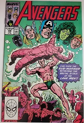 Buy Avengers #306 (Marvel Comics, 1989) Black Panther, Namor, Thor, She-Hulk, Quasar • 2.37£
