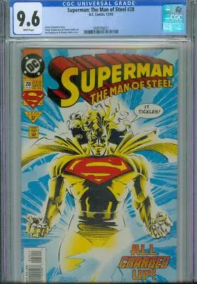 Buy Superman The Man Of Steel #28 Cgc 9.6, 1993, New Case • 38.74£
