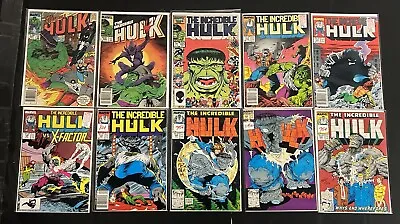 Buy Incredible Hulk #300, 308, 325, 332, 333, 336, 339, 344-346 Vol. 1 Marvel Comics • 59.27£